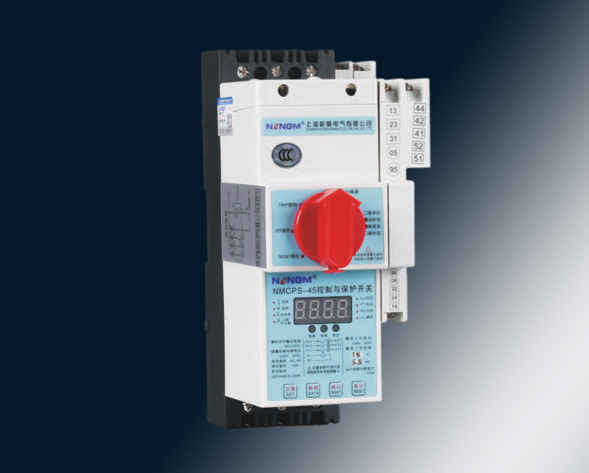 NMCPS控制與保護(hù)開(kāi)關(guān)系列產(chǎn)品，主要適用于交流50Hz，額定電壓400V，額定電流自0.16A至125A電路中。用于接通、承載和分?jǐn)嗾l件下包括規(guī)定的過(guò)載條…